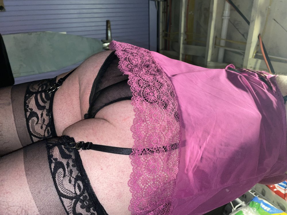 Panty play all by myself while wife was in bed