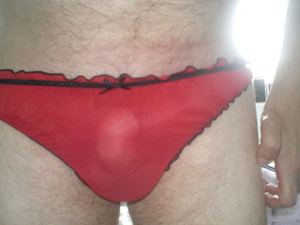Just me wearing my wifes knickers