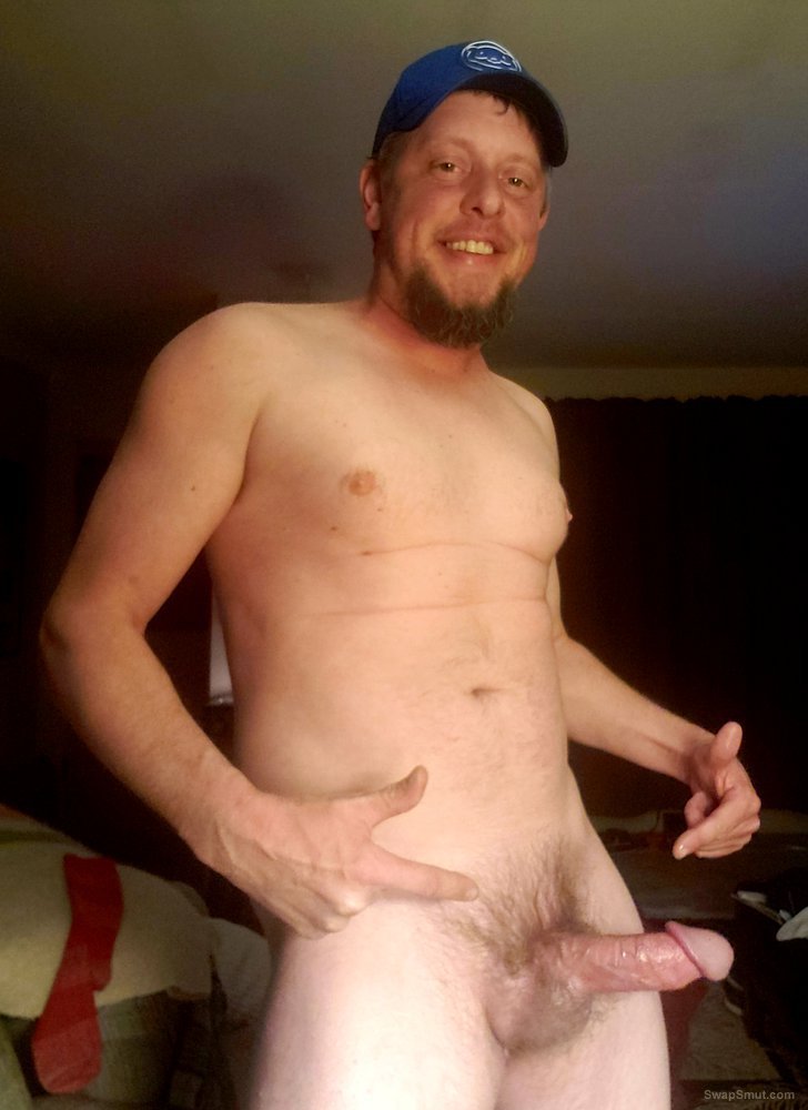 Mattie showing off my cock proudly