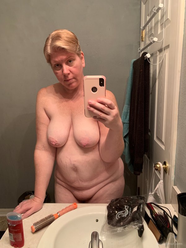 Blonde Hot Wife Chubby Granny for BBC