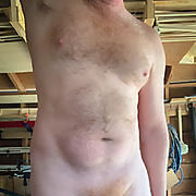 Some of me. I love getting naked in my workshop.