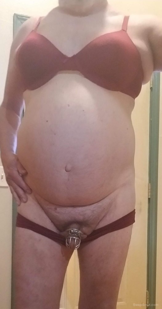 Just me in my pretty bra and panties