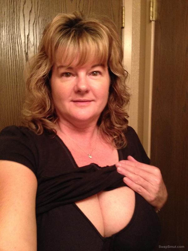 My hot big tittied whore wants your cum on her big tits
