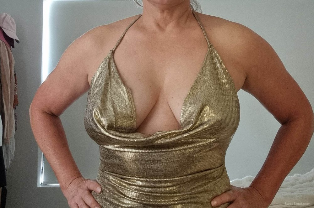 Wifes new outfit...love to wear sexy clothes out in public