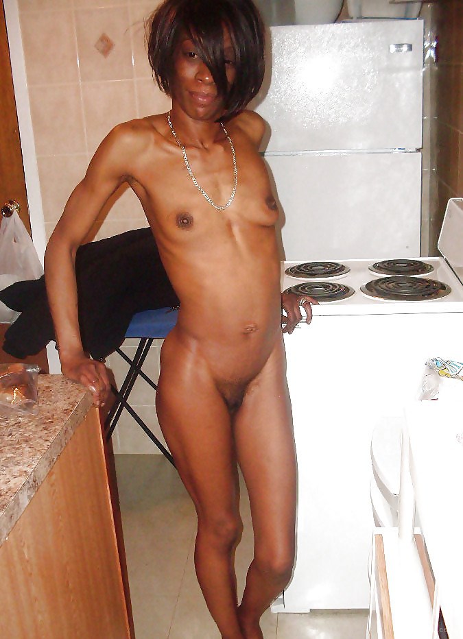 Nude Skinny Black Women