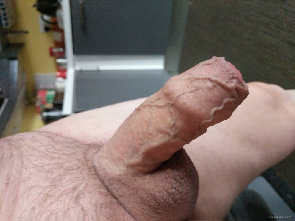 My cock ready and waiting for you ladies