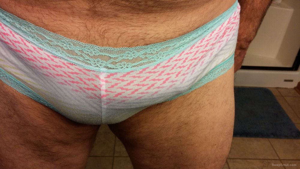 Wife got new panties for Christmas, so I thought I'd give them a go