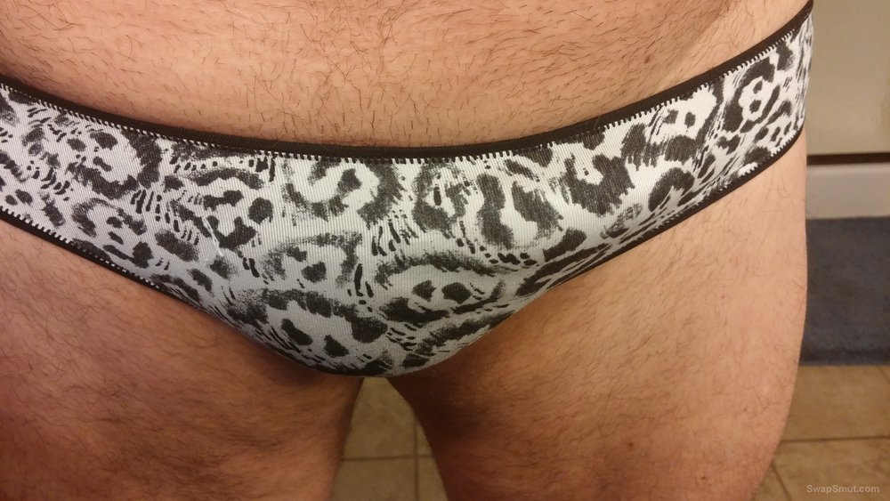 Just found this pair of my wife's panties so I thought I'd give them a try