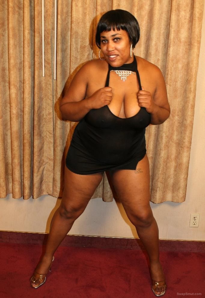 My fat ass ebony friend posing just for you