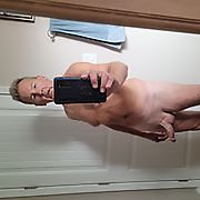 Man with big dick showing and red