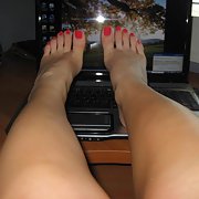 My sexy friend showing off her body feet and toes