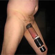 Playing with some vacuum penis enlargement toys until it throbs