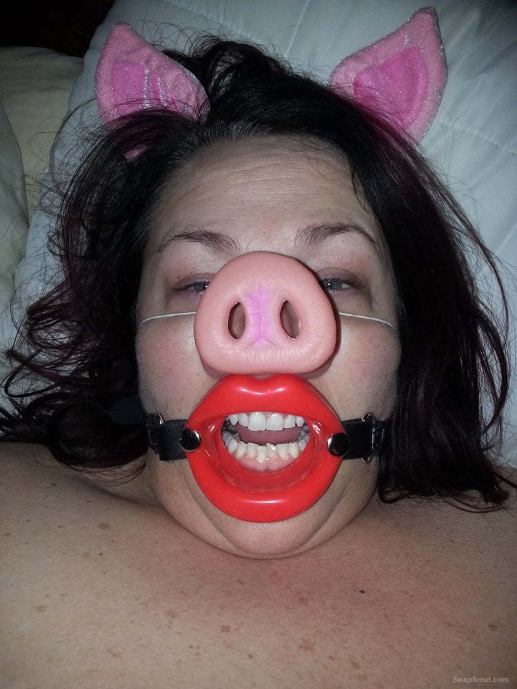 fat pig wife cum covered