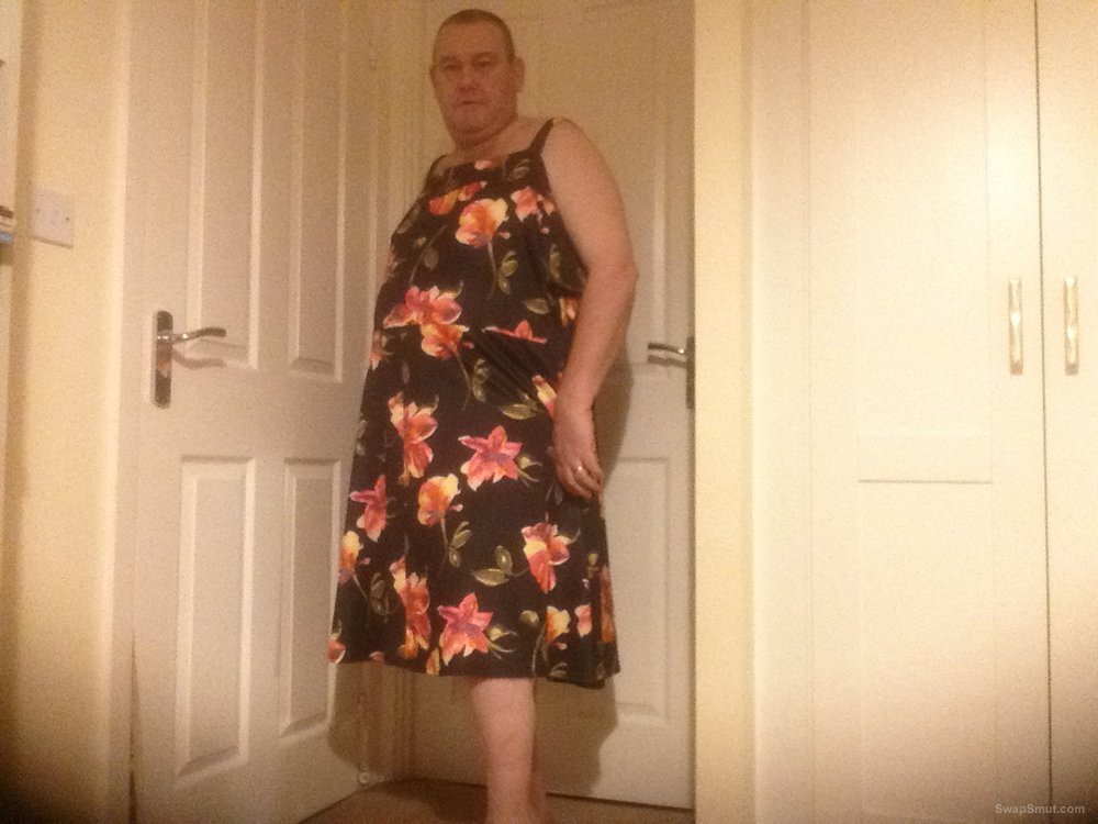 Sissy Rosie Posy in his wife's clothes